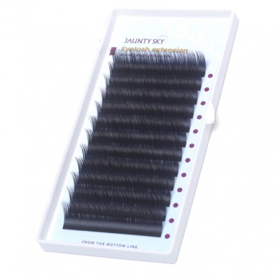 eyelashes private label dropshipping Ellipse Ultra Soft Flat Lash individual mink lashes